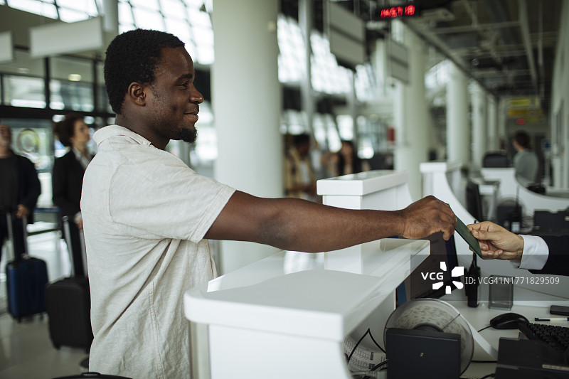 机场柜台图片素材