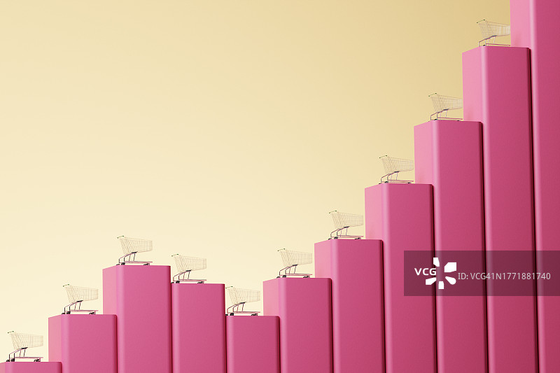 通货膨胀图表图片素材