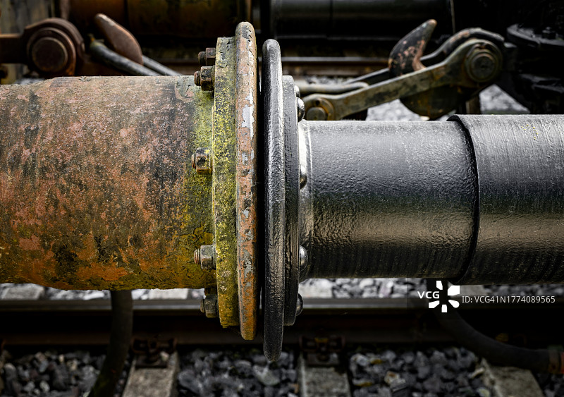 铁路车辆缓冲器图片素材