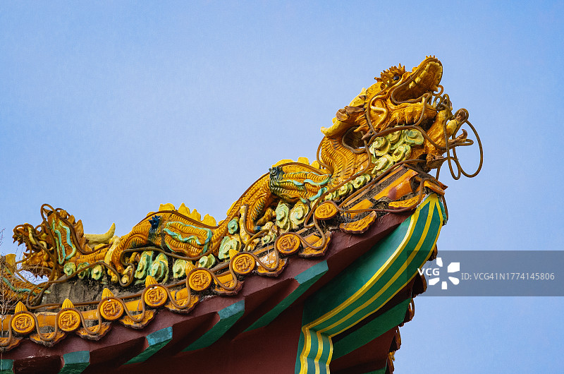 寺庙屋顶图片素材