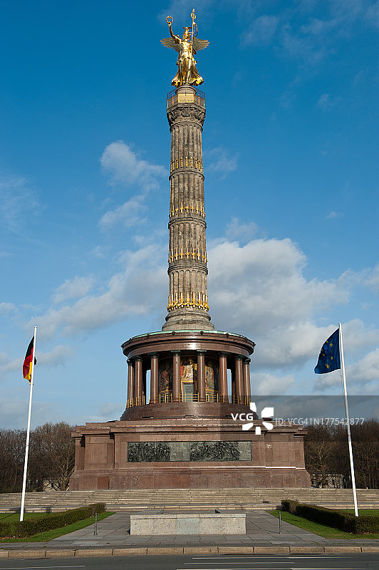 柏林胜利柱图片素材