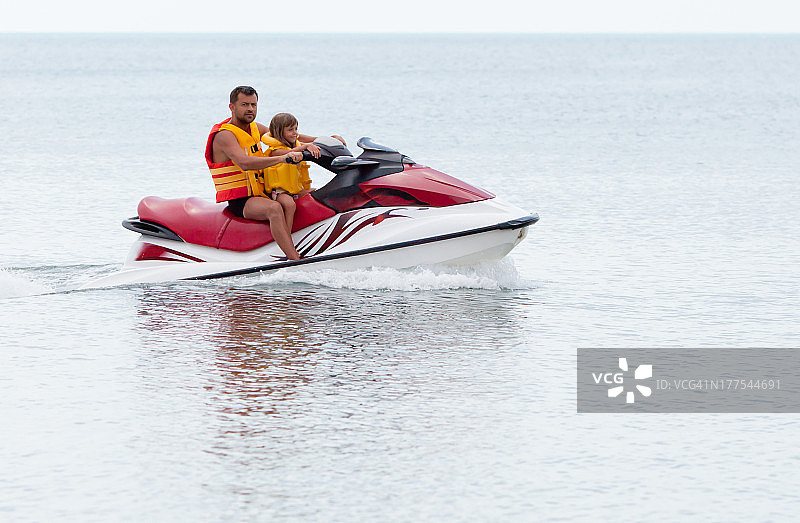 双人摩托艇图片素材