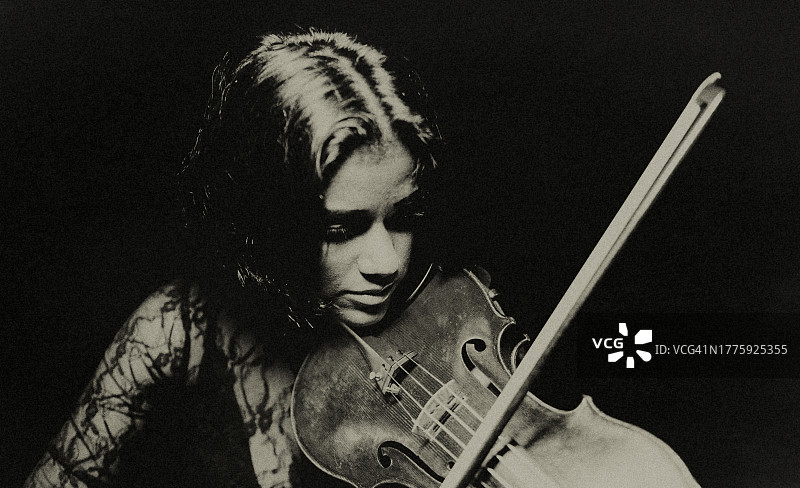 小提琴家图片素材