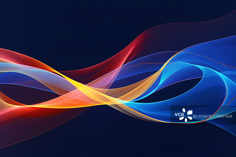 概念波浪背景图片素材