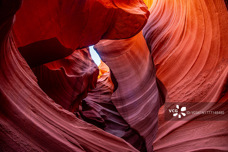 下羚羊峡谷图片素材