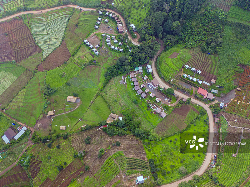 泰国清迈府湄占县Doi Mon Mak的壮丽云彩图片素材