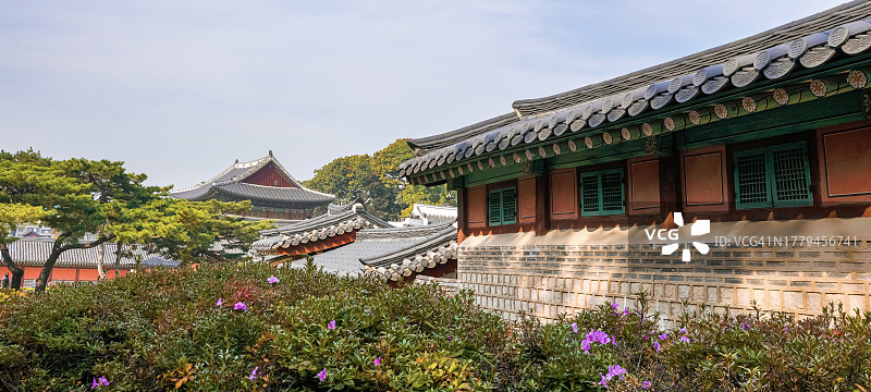 韩国园林图片素材