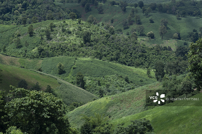 泰国难府山景风光图片素材