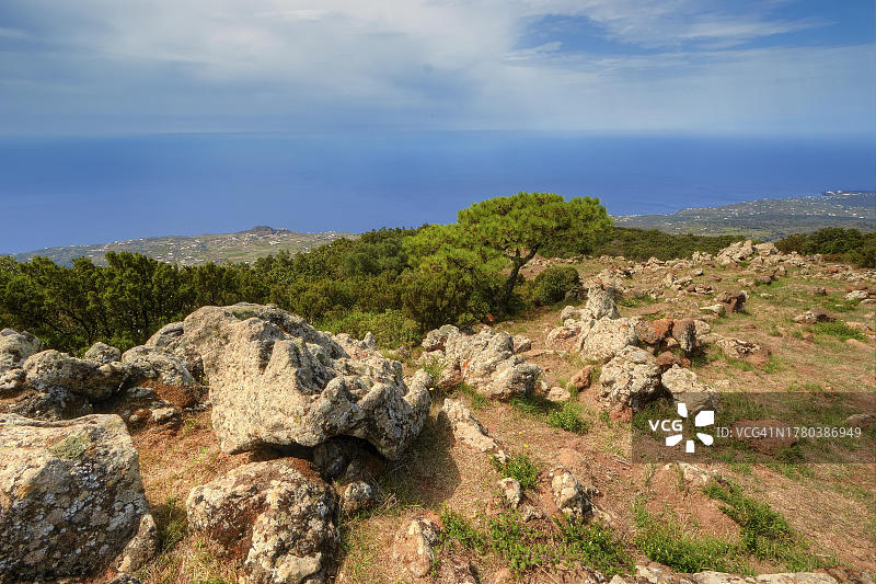 意大利锡西里岛潘泰莱里亚岛国家公园景色图片素材