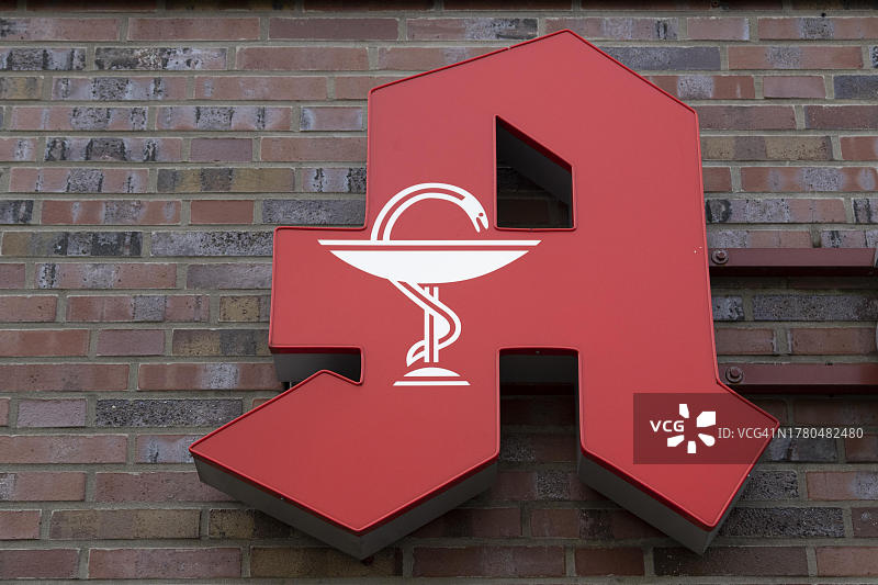 医疗保健的象征，汉堡药房标志，德国图片素材