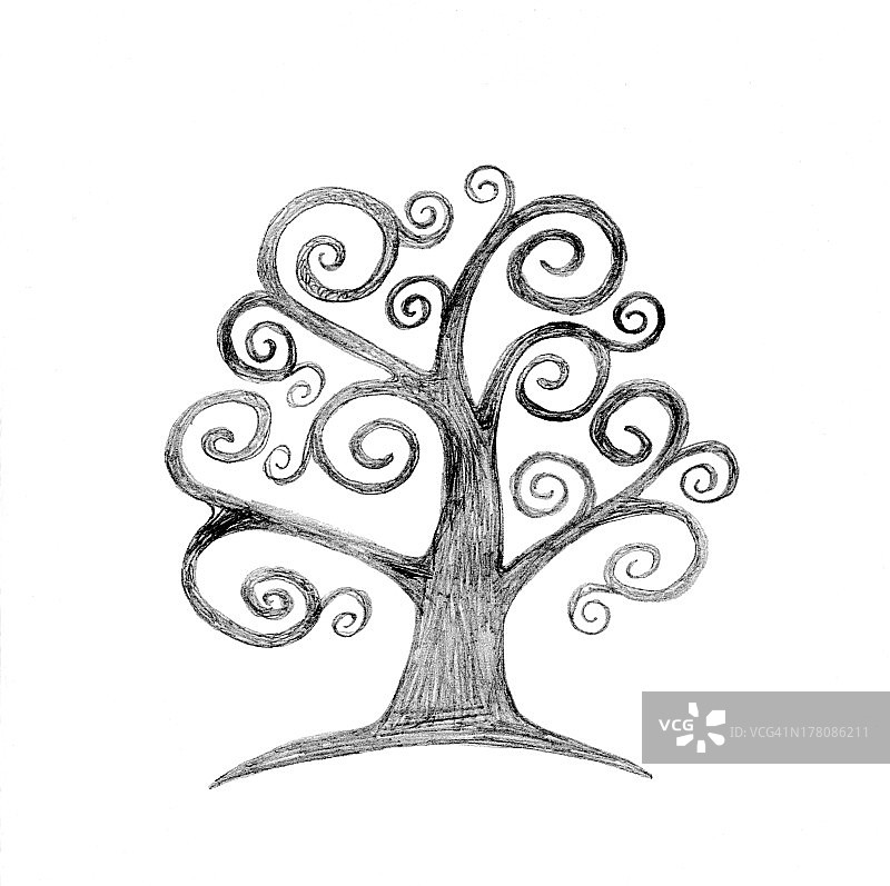 魔法树图片素材