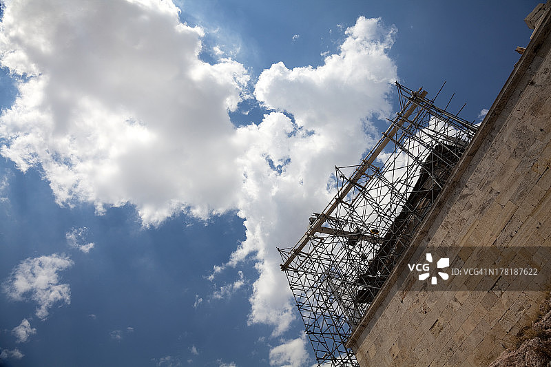雅典卫城前门—希腊图片素材