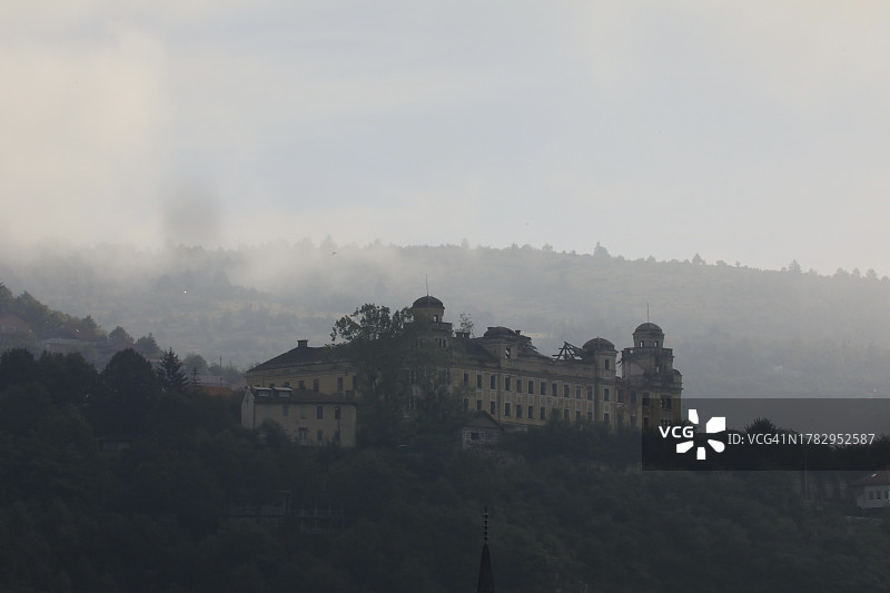 亚伊采兵营堡垒图片素材