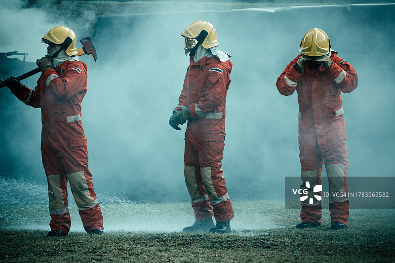工业消防高级消防培训图片素材