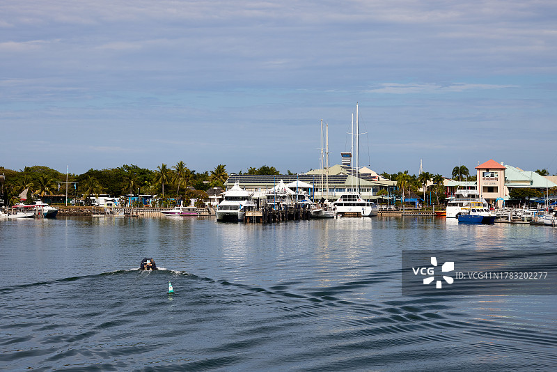 斐济的迪纳劳港图片素材