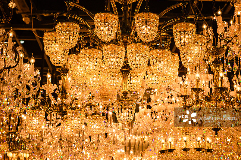 吊灯背景图片素材