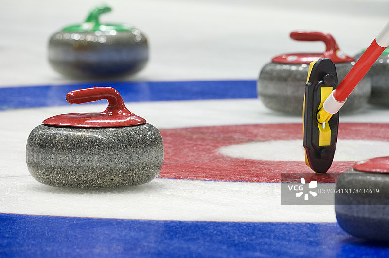 冰壶石图片素材