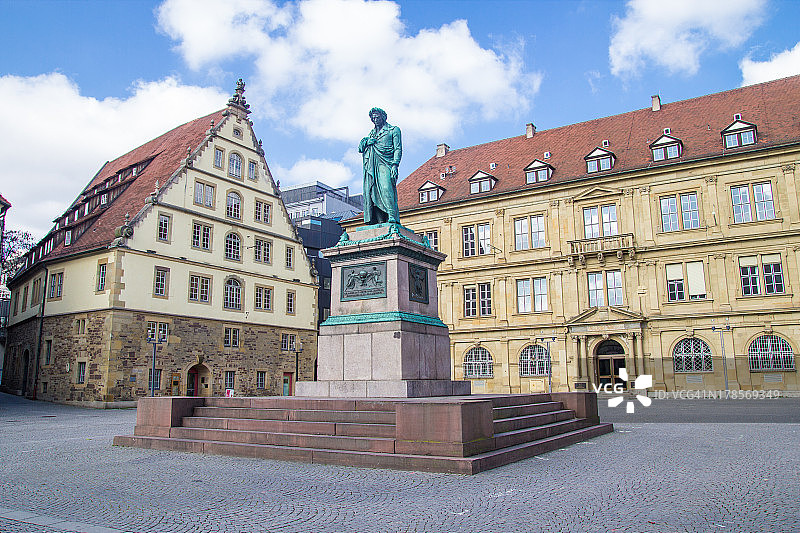 席勒广场图片素材