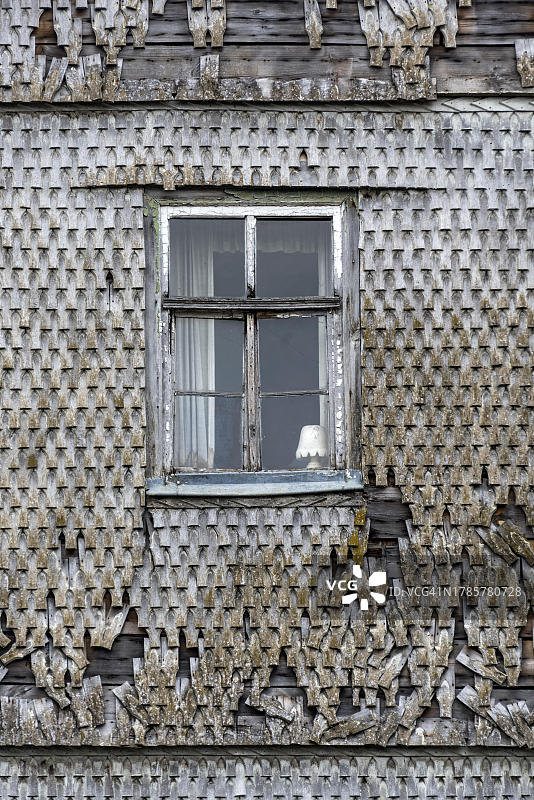 德国黑森州新霍夫老旧房屋图片素材