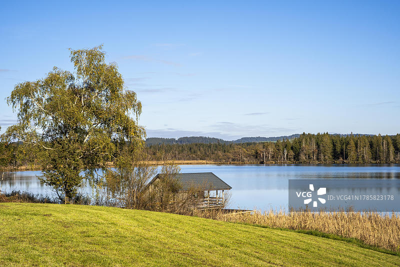 德国大乌尔湖自然保护区图片素材