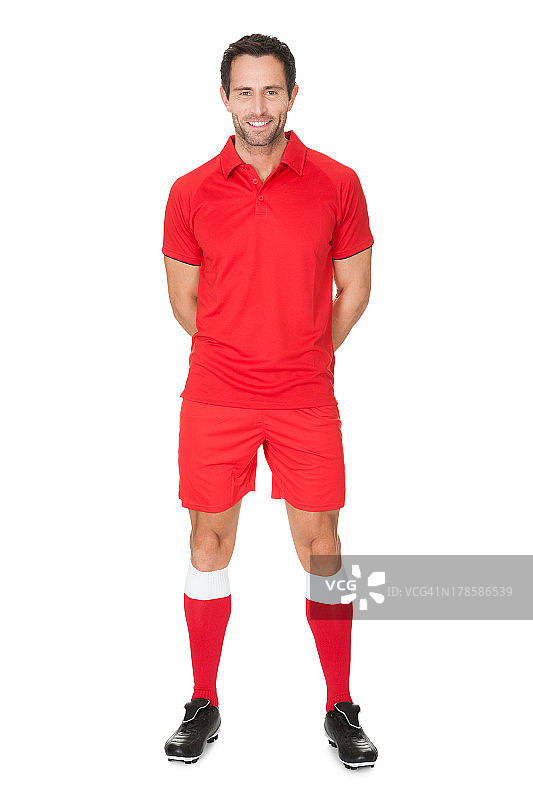 足球运动员肖像图片素材