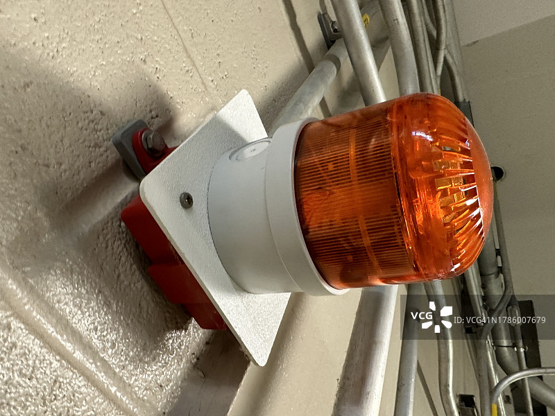 疏散警告壁挂式频闪灯图片素材