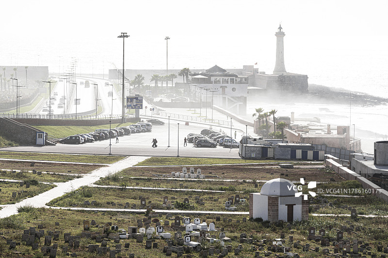 拉巴特烈士公墓，摩洛哥图片素材