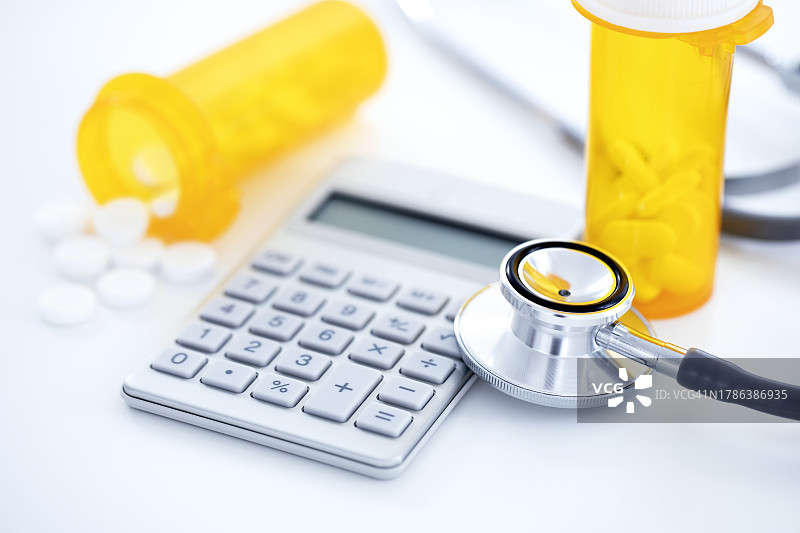 医疗费用，概念形象图片素材