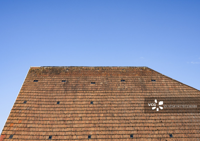 旧屋顶图片素材