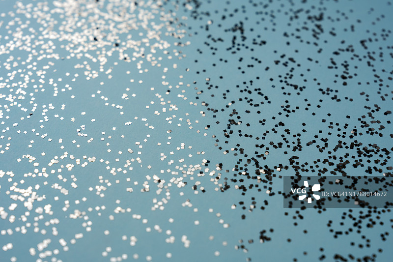 蓝色背景上的银色背景图片素材