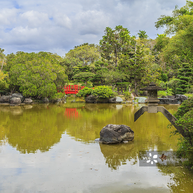 日式庭院图片素材