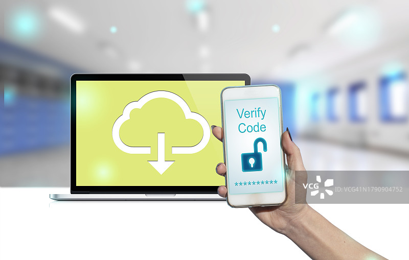 身份验证和安全概念图片素材