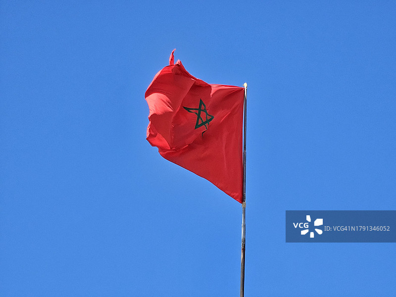 摩洛哥国旗图片素材