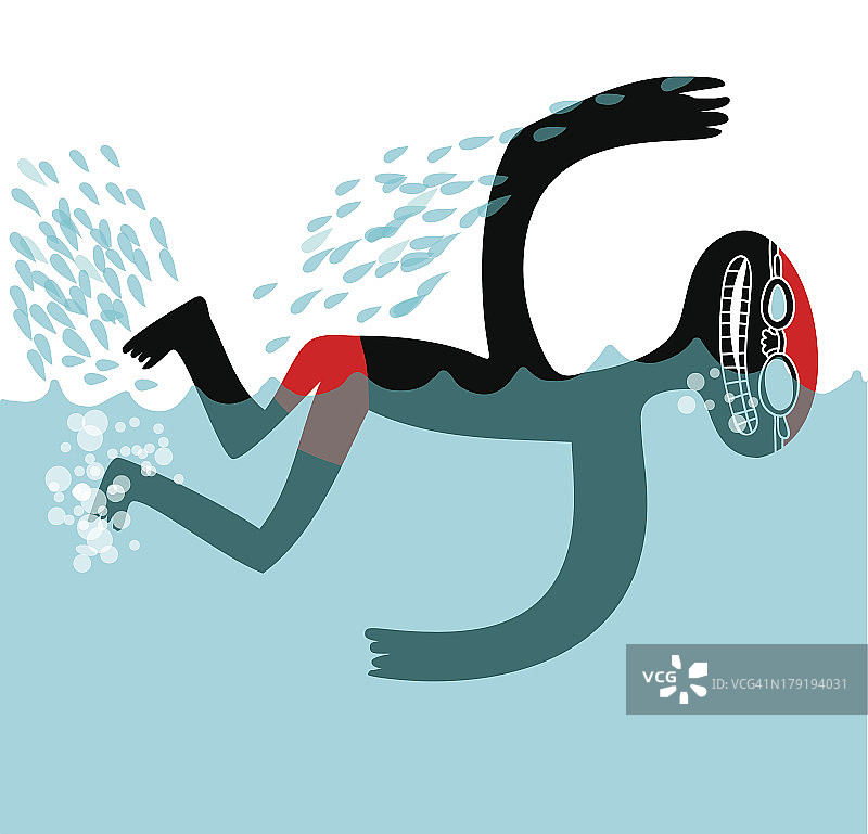 自由泳姿势图片素材