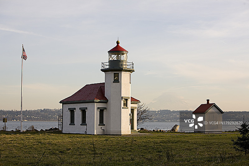 罗宾逊角灯塔图片素材