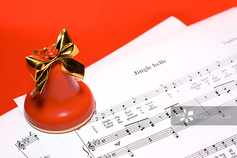 圣诞音乐背景图片素材