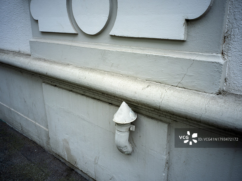 旧房屋的正面图片素材