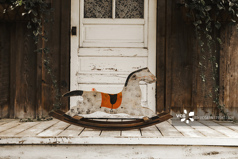 古董摇马图片素材