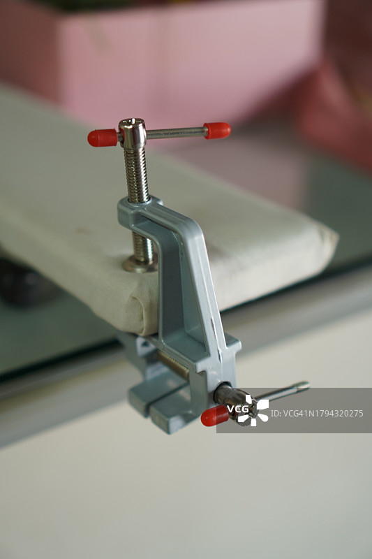 铝合金轻型台钳图片素材