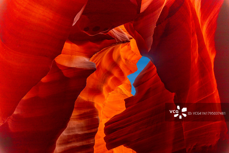 下羚羊峡谷图片素材