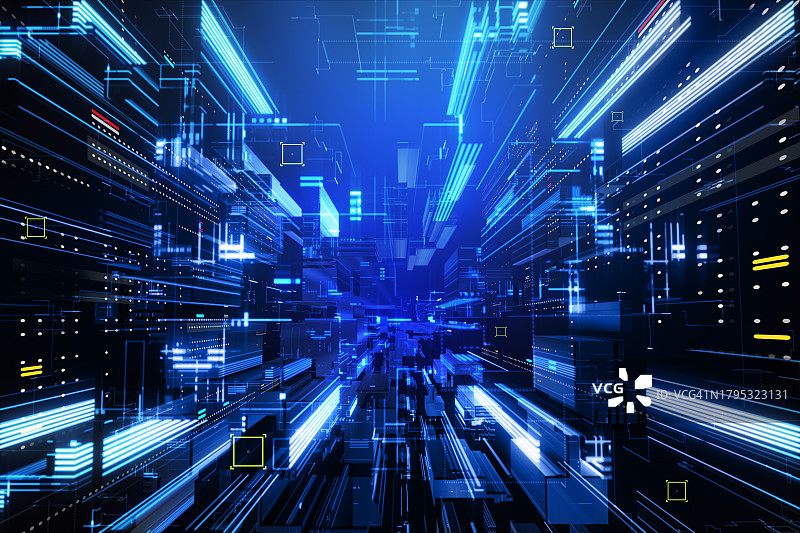 数据隧道图片素材