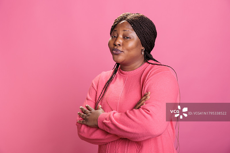 非裔美国妇女肖像图片素材