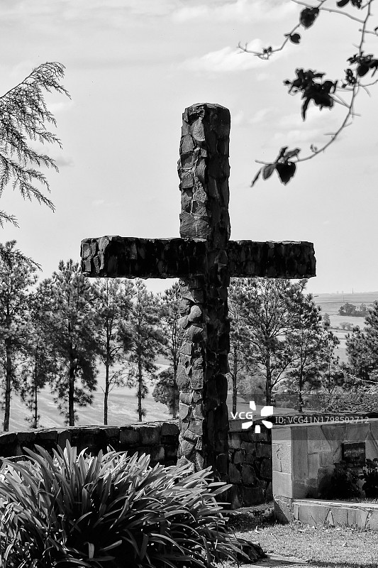 罗兰迪亚的教堂和乡村墓地图片素材