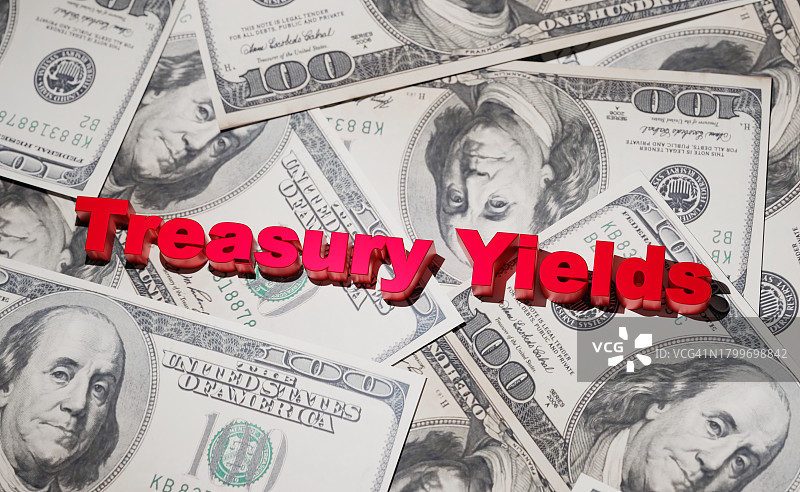 国库券收益率图片素材