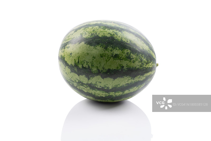 白色背景上的西瓜图片素材