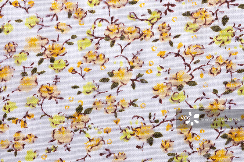 天然纺织品背景：棉布纹理图片素材