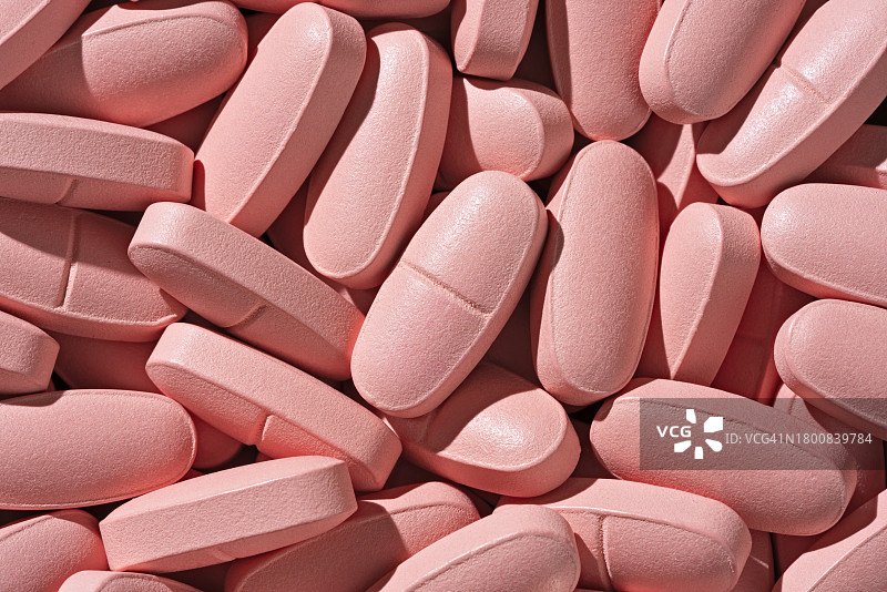 粉色药丸背景图片素材