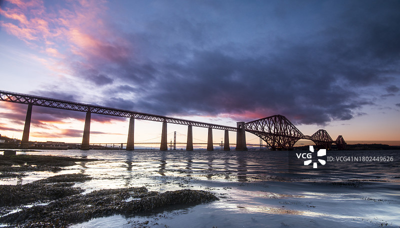 苏格兰福斯桥图片素材