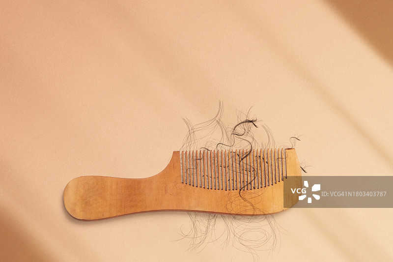 脱发概念图片素材