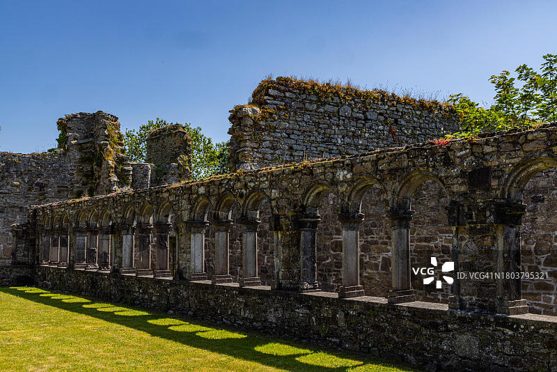 杰尔波因特修道院，爱尔兰基尔肯尼郡图片素材